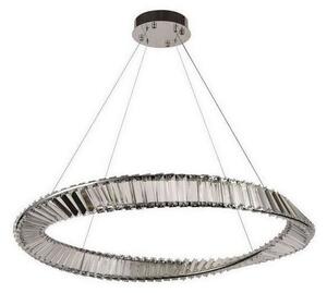 LED Stmívatelný křišťálový lustr na lanku LED/50W/230V + dálkové ovládání