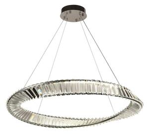 LED Stmívatelný křišťálový lustr na lanku LED/50W/230V + dálkové ovládání
