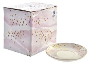 Konvice na čaj DKD Home Decor Sklo Porcelán Růžový Transparentní Bílý Zelená (2 kusů)