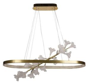 LED Stmívatelný lustr na lanku LED/65W/230V 3000-6500K + dálkové ovládání