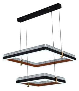 LED Stmívatelný lustr na lanku LED/50W/230V 3000-6500K + dálkové ovládání