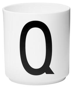 Porcelánový hrnek Letter Q Design Letters