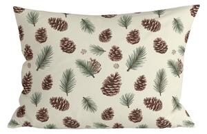 Bavlněný povlak na polštář PINE CONES 50x70 cm, barevný
