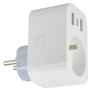Immax NEO 07772L- Chytrá rozbočovací zásuvka 16A/230V + 2xUSB+1xUSB C Wi-Fi Tuya