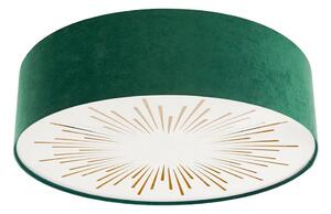Stropní svítidlo RAYS 2xE27/60W/230V pr. 40 cm zelená