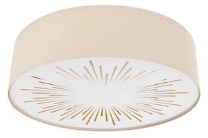 Stropní svítidlo RAYS 2xE27/60W/230V pr. 60 cm béžová