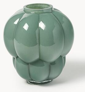 Ručně foukaná skleněná váza Uva, V 28 cm