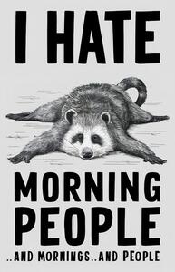 Ilustrace I Hate Morning People, Andreas Magnusson