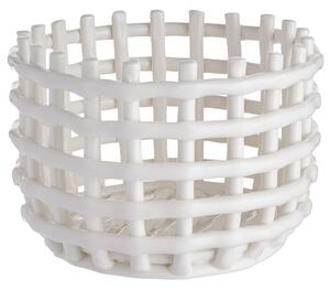 CRAFT Keramický košík 16 cm - krémová