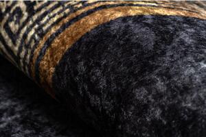 Kusový koberec Adoni černozlatý 200x290cm