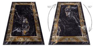 Kusový koberec Adoni černozlatý 80x150cm