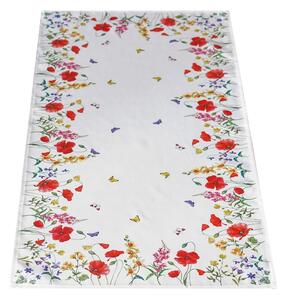 Vzorovaný ubrus - běhoun na stůl SPRING MEADOW III. 60x120 cm Mybesthome