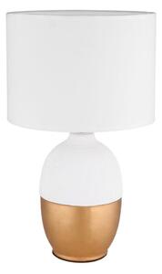 Globo 21627W - Stolní lampa VALENTINO 1xE14/40W/230V bílá