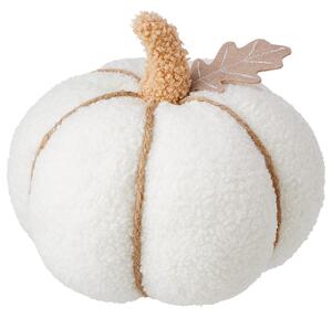 PUMPKIN Dekorace 20 cm - krémová