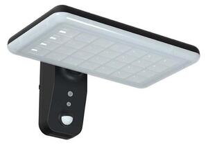 LED Solární nástěnné svítidlo se senzorem LED/15W/3,2V 4000K/6000K IP65 černá