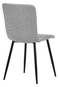 Židle jídelní šedá látka DCL-964 GREY2