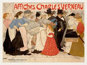 Obrazová reprodukce Affiches Charles Verneau (Vintage French) - Théophile Steinlen