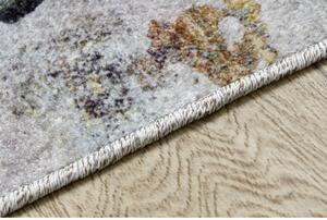 Kusový koberec Araba modrozlatý 200x290cm