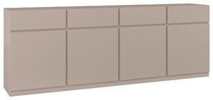 ŠIROKÁ KOMODA, béžová, 224,8/82,4/40 cm MID.YOU - Online Only komody, Online Only