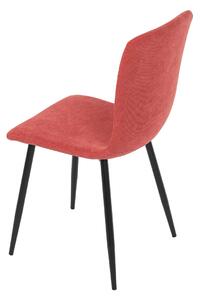 Židle jídelní červená látka DCL-964 RED2