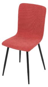 Židle jídelní červená látka DCL-964 RED2