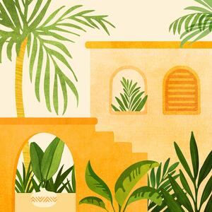 Ilustrace Garden Hacienda, Kristen Gallagher