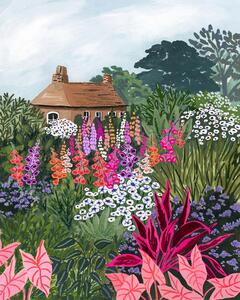 Ilustrace Lush Garden, Sarah Gesek