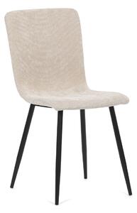 Židle jídelní bílá látka DCL-964 WT2
