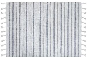 Koberec 160 x 230 cm bílý/šedý BADEMLI