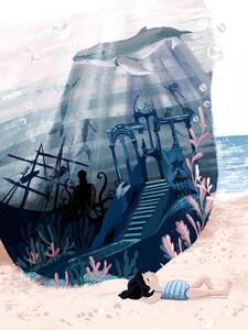 Ilustrace Sea Dreamworld, Goed Blauw