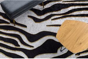 Kusový koberec Amada černokrémový 160x220cm