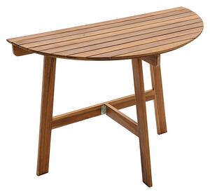 Sunfun Diana Balkonový stůl, 100 × 50 × 74 cm, dřevo z akácie, ocel
