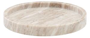 Mramorový tác Meraki Beige kulatý 25 cm Meraki