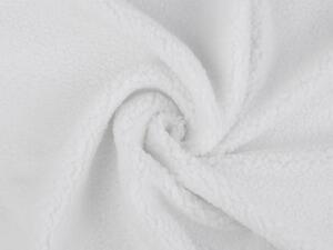 Oděvní / dekorační kožešina beránek METRÁŽ - 1 (101) bílá přírodní