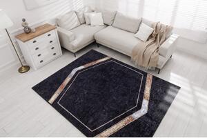Kusový koberec Acepa černý 80x150cm