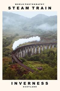 Fotografie Steam Train (Inverness, Scotland)