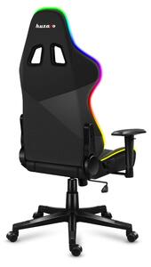 Huzaro Herní židle Force 6.2 s LED osvětlením - černá