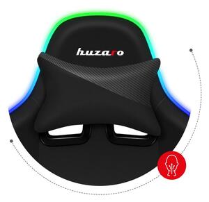 Huzaro Herní židle Force 6.2 s LED osvětlením - černá
