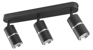Bodové svítidlo BAMBOO 3xGU10/10W/230V černá