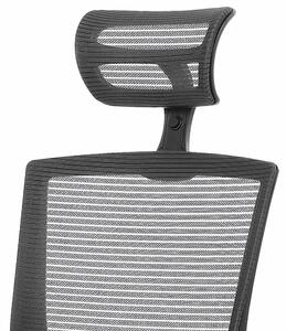 Kancelářská židle VOLUR černá/šedá