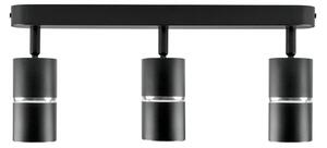 Bodové svítidlo BAMBOO 3xGU10/10W/230V černá