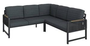 TERASOVÁ SEDACÍ SOUPRAVA kov, plast, textil Ambia Garden