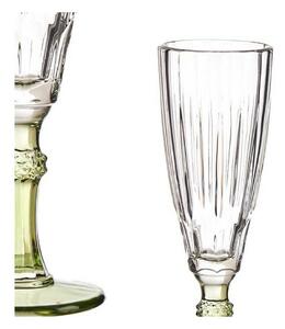 Vivalto Sklenka na šampaňské Exotic Sklo Zelená 6 kusů (170 ml)