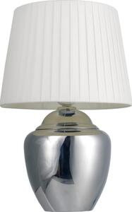 Stolní lampa 1xE27/25W/230V lesklý chrom