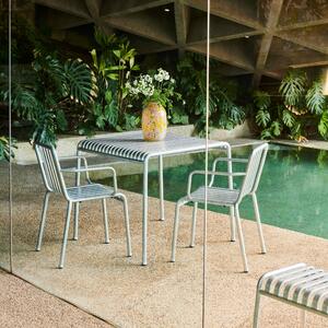 HAY Zahradní stůl Palissade Table 82x90, Hot Galvanised