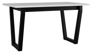 Rozkládací stůl Elarno 80 x 140/180 II, Barva dřeva: sonoma-L, Barvy nožiček: černý kov Mirjan24 5903211234712