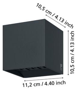 Eglo 900445 - LED Venkovní nástěnné svítidlo CALPINO 2xLED/3,3W/230V IP54
