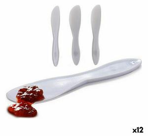 14977 Sada nožů 18 x 3,5 x 1 cm Bílý Plastické (12 kusů)