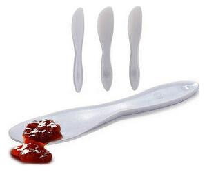 Kinvara Sada nožů 18 x 3,5 x 1 cm Bílý Plastické (12 kusů)