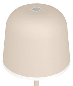 Eglo 900461-LED Stmívatelná venkovní lampa MANNERA 2,2W/5V 1800mAh béžová IP54